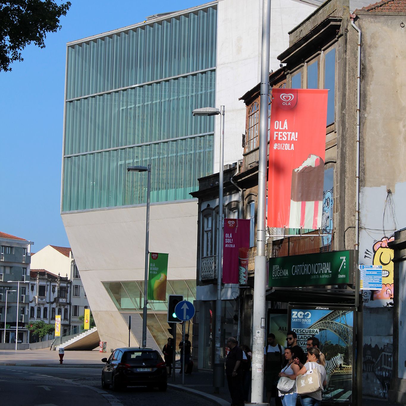Esterno - Casa da Música - Porto - O.M.A.