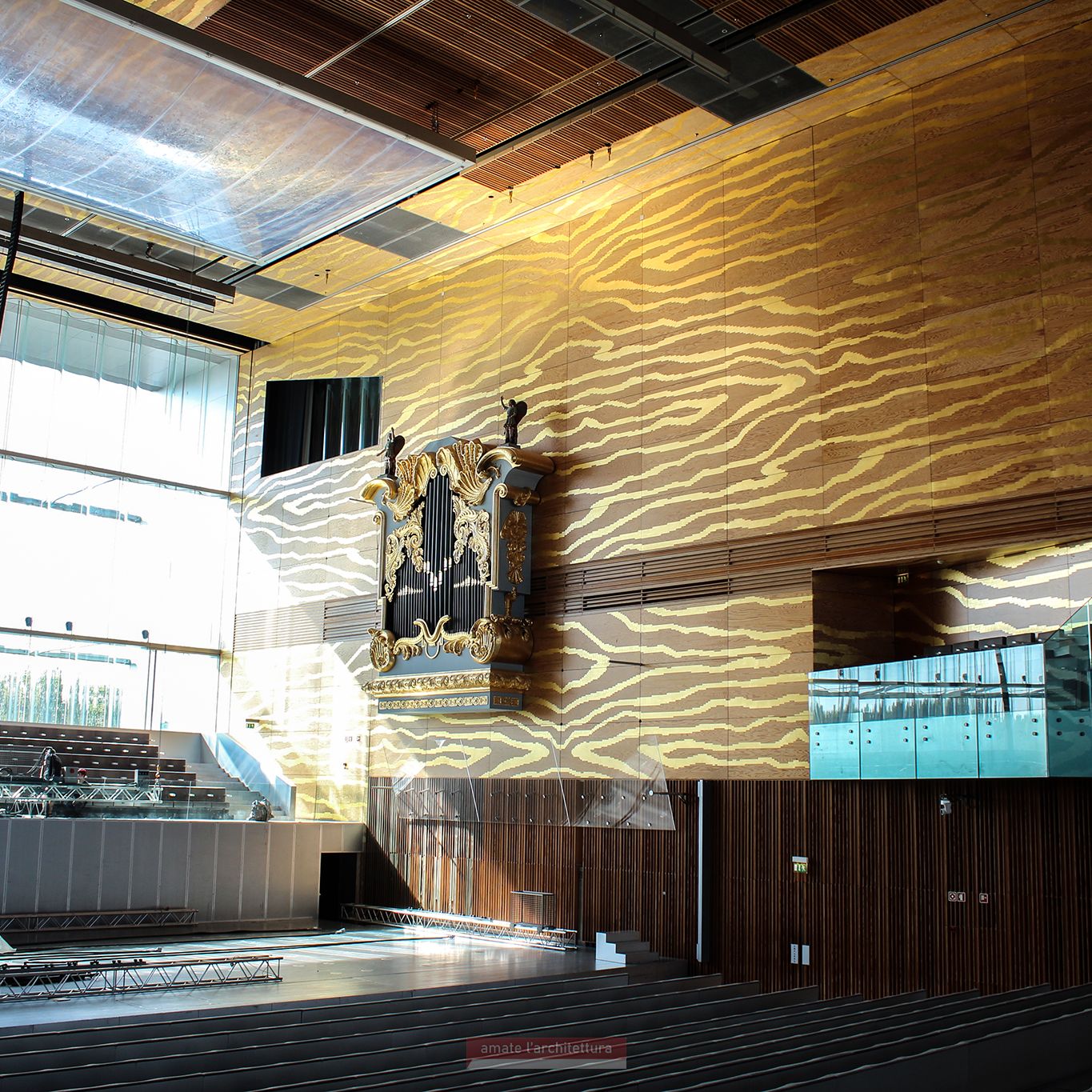 Interno Sala Suggia - Casa da Música - Porto - O.M.A.