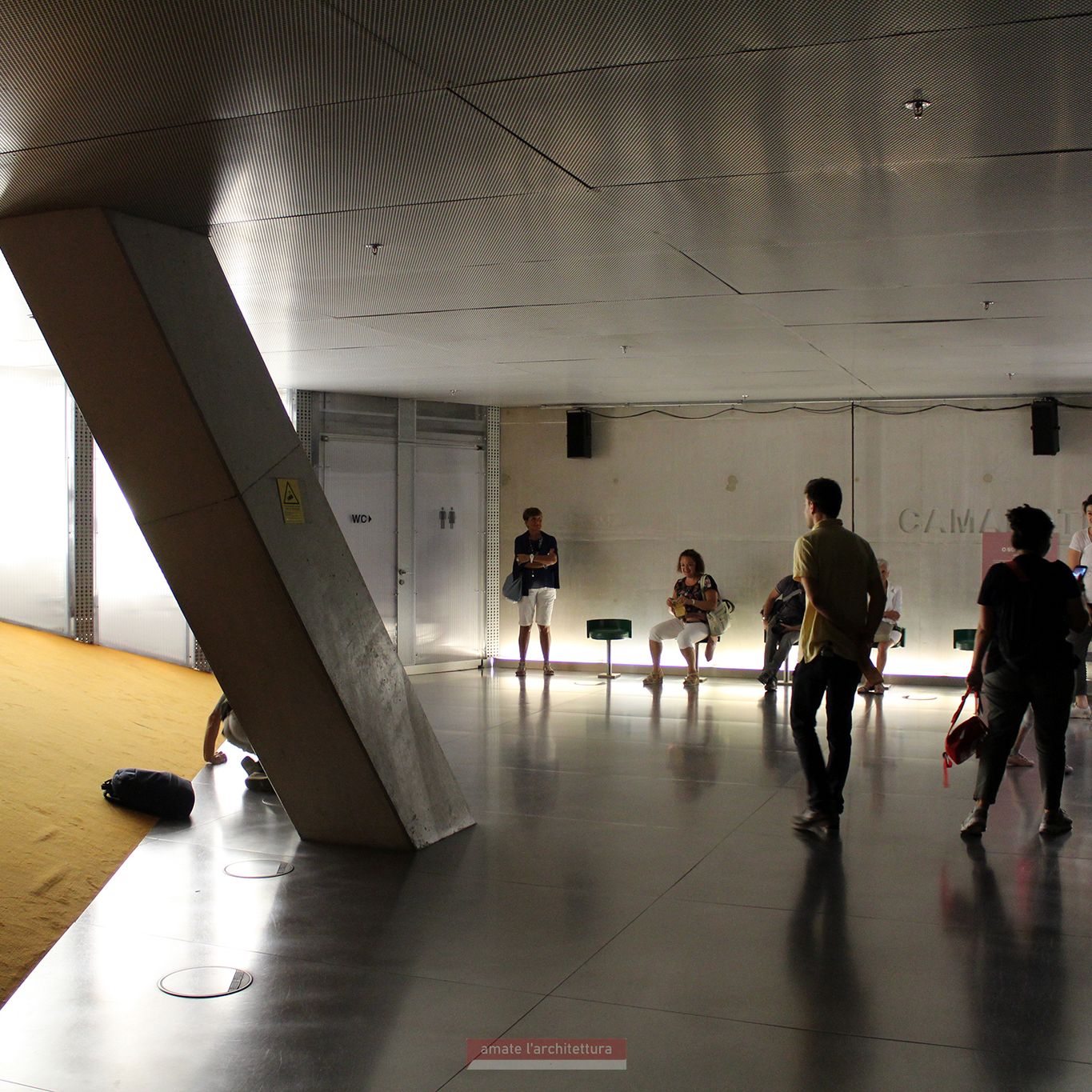 Sala di sperimentazione movimento e suono - Casa da Música - Porto - O.M.A.