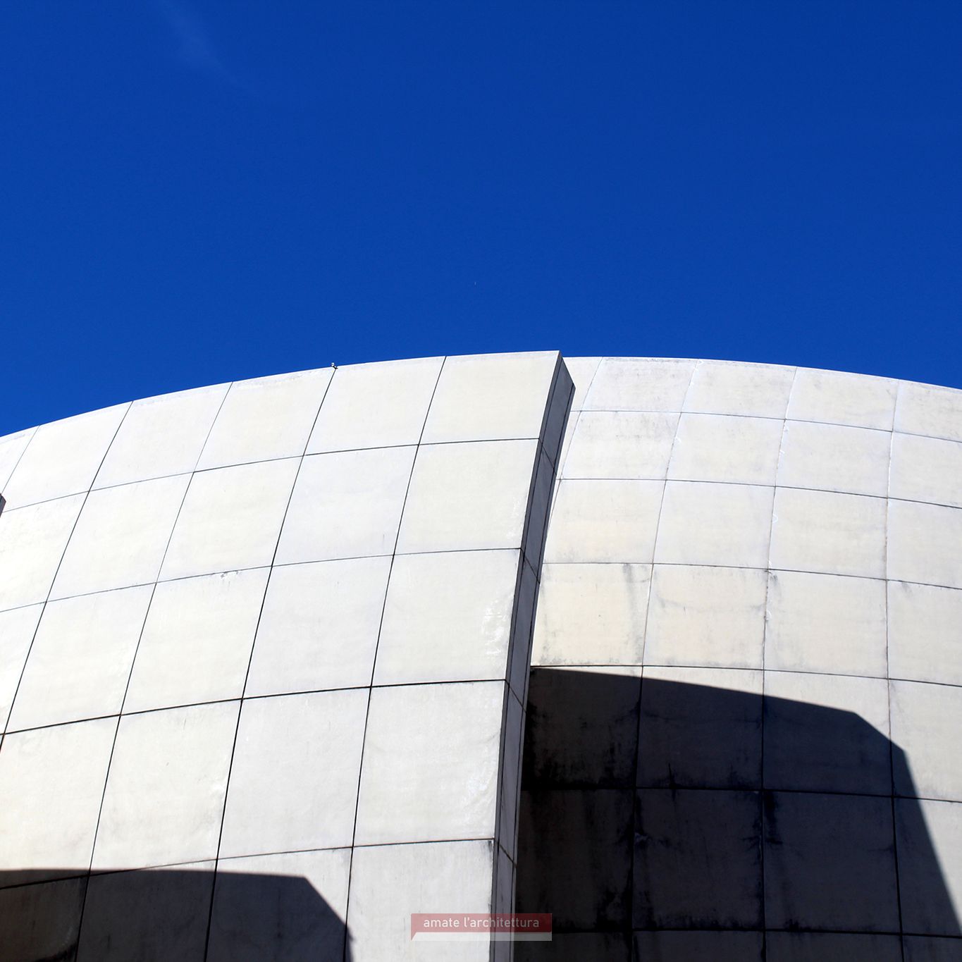 Esterno - Chiesa di Dio Padre Misericordioso - Richard Meier