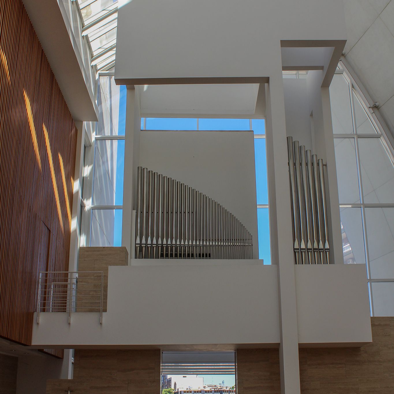 Interno - Chiesa di Dio Padre Misericordioso - Richard Meier