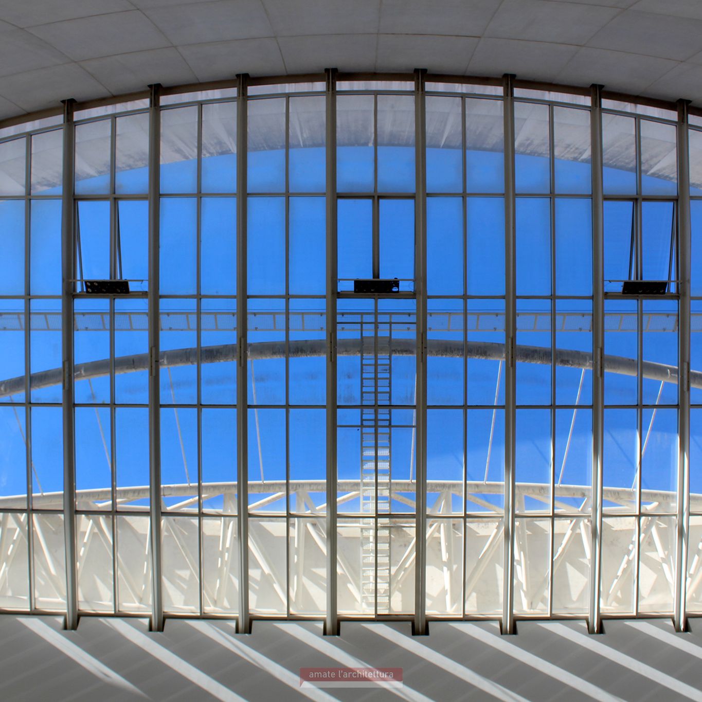 Interno - Chiesa di Dio Padre Misericordioso - Richard Meier