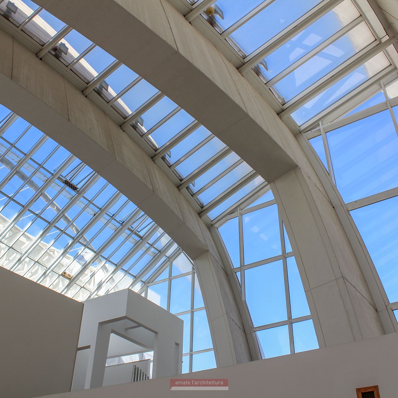 Interno - Chiesa di Dio Padre Misericordioso - Richard Meier