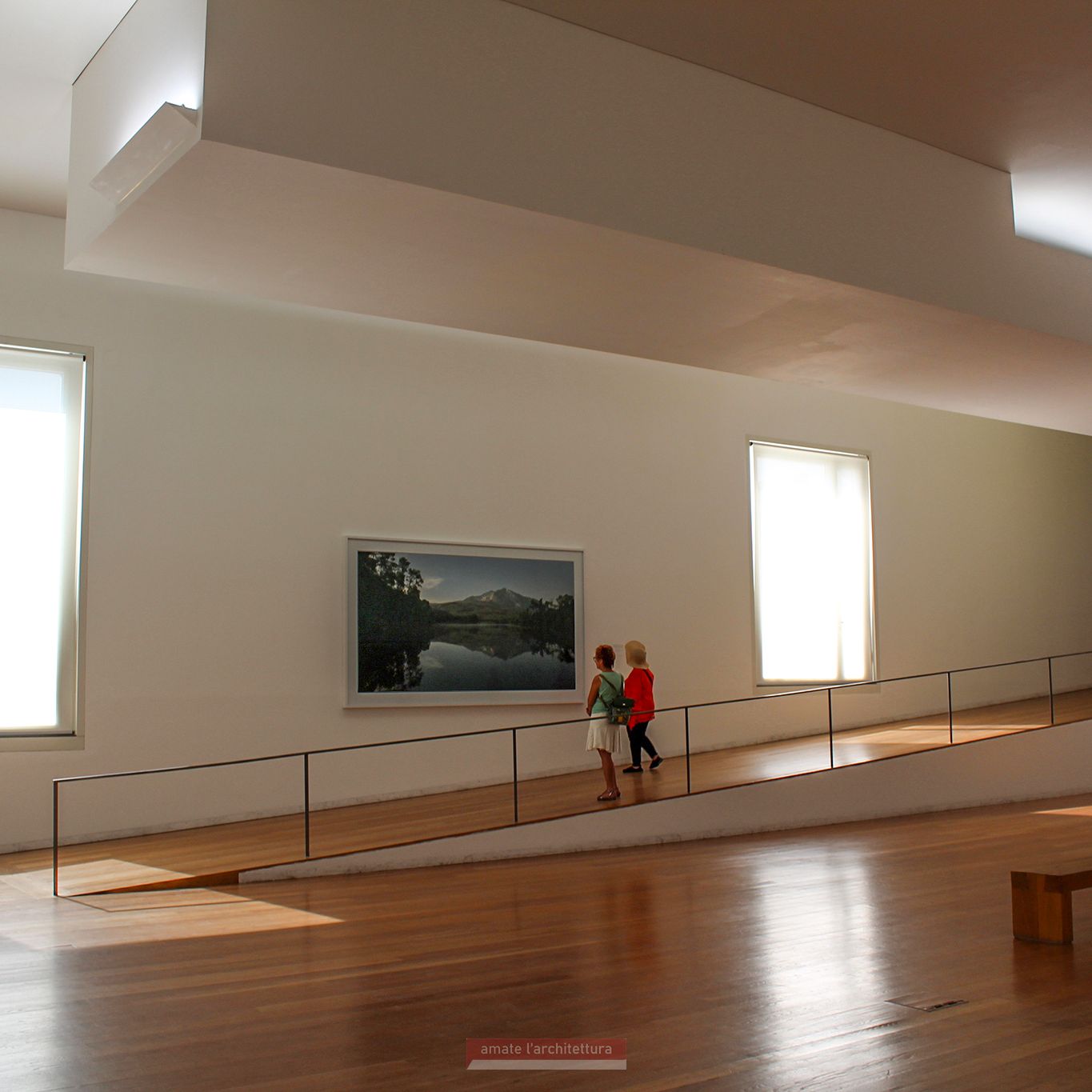 Interno - Museo d'Arte Contemporanea Serralves – Àlvaro Siza Vieira