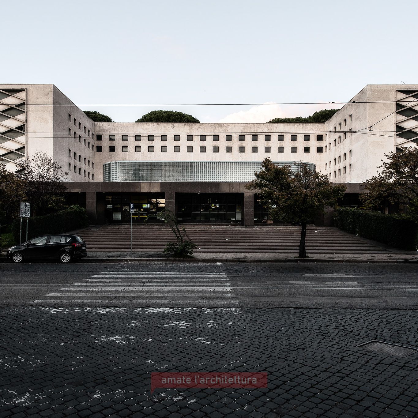 Esterno_Palazzo delle poste, Roma Ostiense