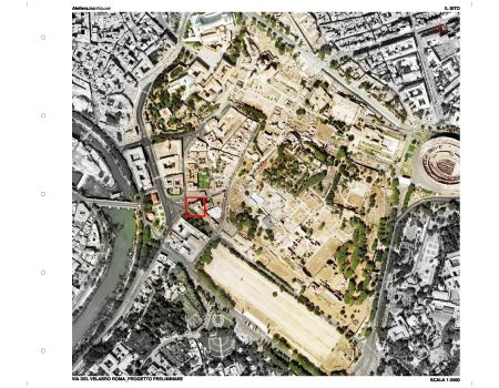©Ateliers Jean Nouvel_Fondazione Alda Fendi_LocationPlan ©Ateliers Jean Nouvel_Fondazione Alda Fendi_LocationPlan