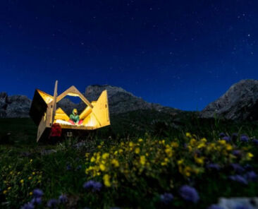 Notte in montagna