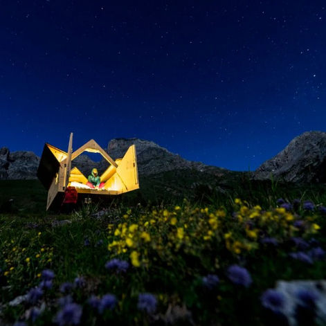 Notte in montagna